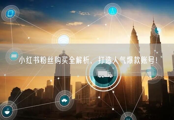 小红书粉丝购买全解析，打造人气爆款账号！