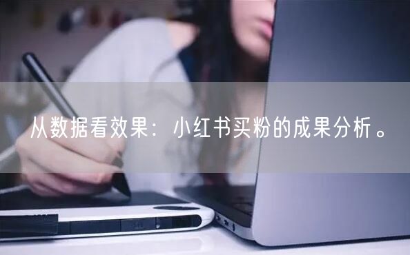 从数据看效果：小红书买粉的成果分析。