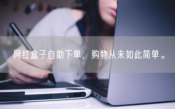 网红盒子自助下单，购物从未如此简单。