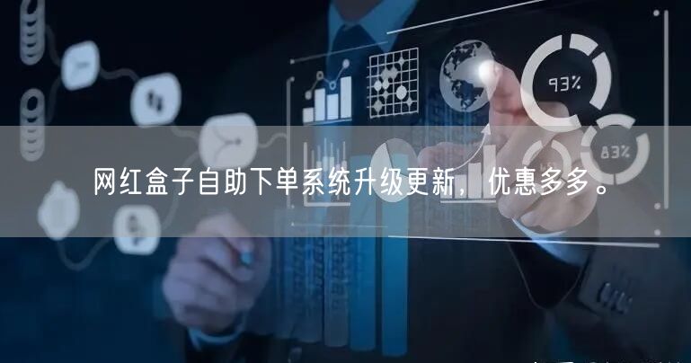 网红盒子自助下单系统升级更新，优惠多多。