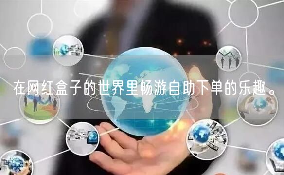 在网红盒子的世界里畅游自助下单的乐趣。