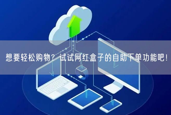 想要轻松购物？试试网红盒子的自助下单功能吧！