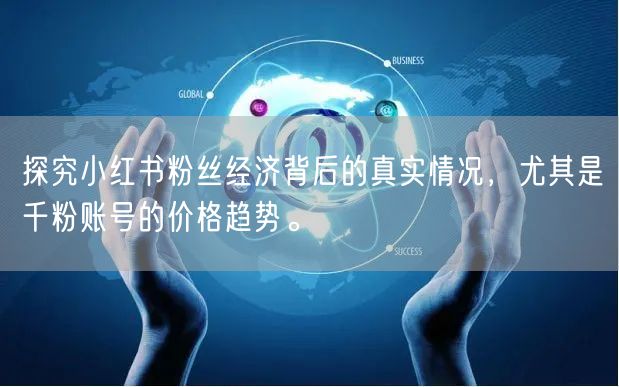 探究小红书粉丝经济背后的真实情况，尤其是千粉账号的价格趋势。