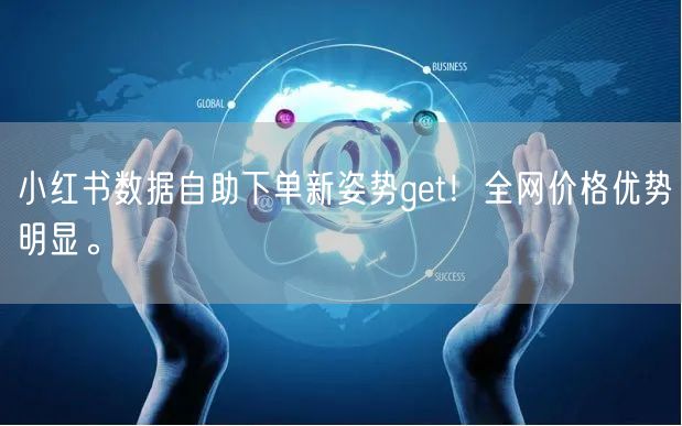 小红书数据自助下单新姿势get!全网价格优势明显。
