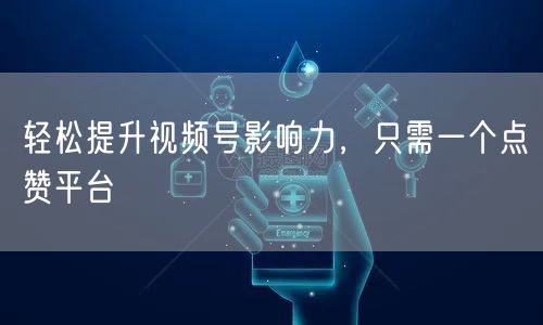 轻松提升视频号影响力，只需一个点赞平台