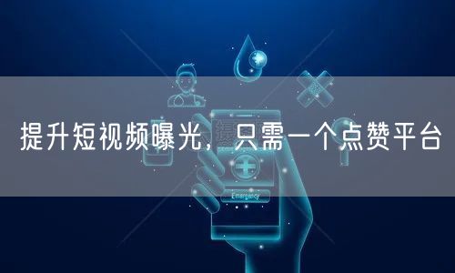提升短视频曝光，只需一个点赞平台